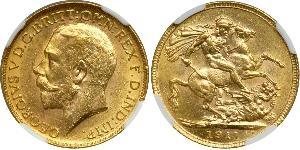 1 Sovereign Canada Gold George V of the United Kingdom (1865-1936)