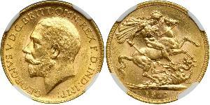 1 Sovereign Canada Gold George V of the United Kingdom (1865-1936)