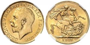 1 Sovereign Kanada Gold George V (1865-1936)