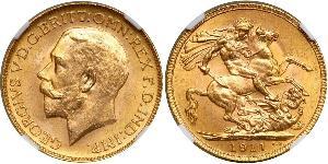 1 Sovereign Kanada Gold George V (1865-1936)