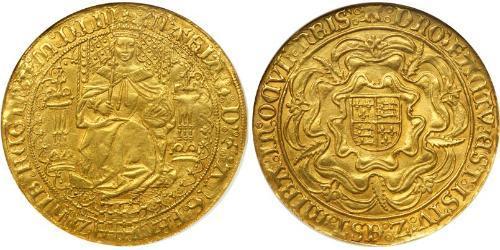 1 Sovereign Kingdom of England (927-1649,1660-1707) Gold Mary I of England (1516-1558)