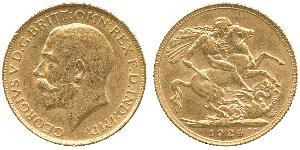 1 Sovereign South Africa Gold George V of the United Kingdom (1865-1936)