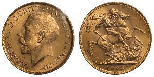 1 Sovereign South Africa Gold George V of the United Kingdom (1865-1936)