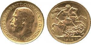 1 Sovereign South Africa Gold George V of the United Kingdom (1865-1936)