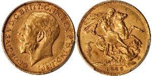 1 Sovereign South Africa Gold George V of the United Kingdom (1865-1936)