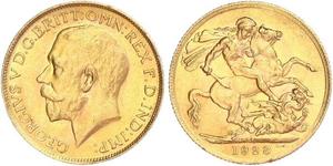 1 Sovereign Südafrika Gold George V (1865-1936)