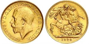 1 Sovereign Südafrika Gold George V (1865-1936)