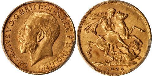 1 Sovereign Südafrika Gold George V (1865-1936)