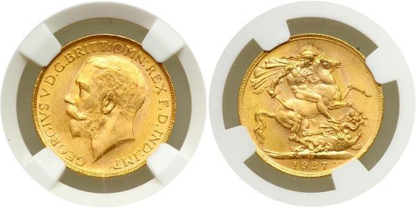 1 Sovereign Südafrika Gold George V (1865-1936)