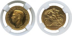 1 Sovereign United Kingdom (1922-) Gold George VI (1895-1952)