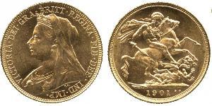 1 Sovereign United Kingdom of Great Britain and Ireland (1801-1922) Gold Victoria (1819 - 1901)