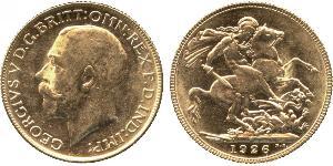 1 Sovereign United Kingdom of Great Britain and Ireland (1801-1922) Gold George V of the United Kingdom (1865-1936)