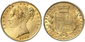 1 Sovereign United Kingdom of Great Britain and Ireland (1801-1922) Gold Victoria (1819 - 1901)