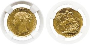 1 Sovereign United Kingdom of Great Britain and Ireland (1801-1922) Gold Victoria (1819 - 1901)