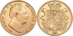 1 Sovereign United Kingdom of Great Britain and Ireland (1801-1922) Gold William IV (1765-1837)