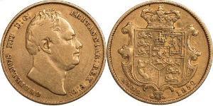 1 Sovereign United Kingdom of Great Britain and Ireland (1801-1922) Gold William IV (1765-1837)