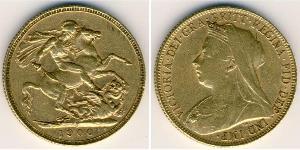1 Sovereign United Kingdom of Great Britain and Ireland (1801-1922) Gold Victoria (1819 - 1901)