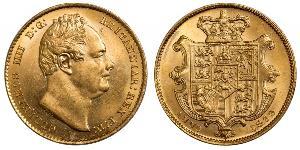 1 Sovereign United Kingdom of Great Britain and Ireland (1801-1922) Gold William IV (1765-1837)