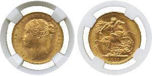 1 Sovereign United Kingdom of Great Britain and Ireland (1801-1922) Gold Victoria (1819 - 1901)