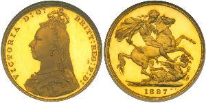 1 Sovereign United Kingdom of Great Britain and Ireland (1801-1922) Gold Victoria (1819 - 1901)