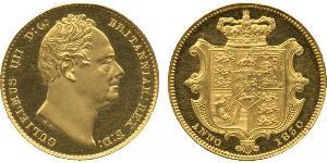 1 Sovereign United Kingdom of Great Britain and Ireland (1801-1922) Gold William IV (1765-1837)