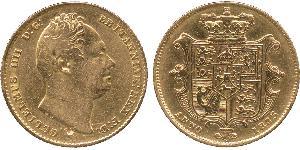 1 Sovereign United Kingdom of Great Britain and Ireland (1801-1922) Gold William IV (1765-1837)