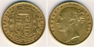 1 Sovereign United Kingdom of Great Britain and Ireland (1801-1922) Gold Victoria (1819 - 1901)