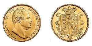 1 Sovereign United Kingdom of Great Britain and Ireland (1801-1922) Gold William IV (1765-1837)