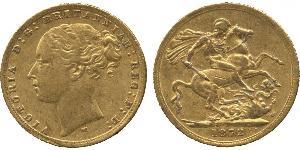 1 Sovereign United Kingdom of Great Britain and Ireland (1801-1922) Gold Victoria (1819 - 1901)