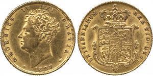 1 Sovereign United Kingdom of Great Britain and Ireland (1801-1922) Gold George IV (1762-1830)