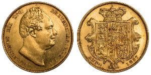 1 Sovereign United Kingdom of Great Britain and Ireland (1801-1922) Gold William IV (1765-1837)