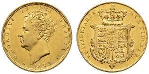 1 Sovereign United Kingdom of Great Britain and Ireland (1801-1922) Gold George IV (1762-1830)