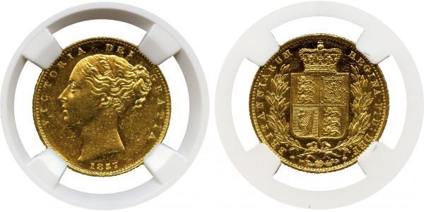 1 Sovereign United Kingdom of Great Britain and Ireland (1801-1922) Gold Victoria (1819 - 1901)