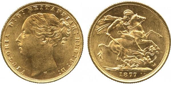 1 Sovereign United Kingdom of Great Britain and Ireland (1801-1922) Gold Victoria (1819 - 1901)