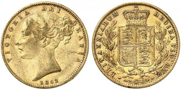 1 Sovereign United Kingdom of Great Britain and Ireland (1801-1922) Gold Victoria (1819 - 1901)