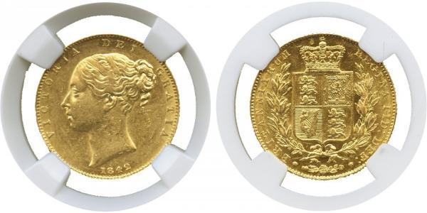 1 Sovereign United Kingdom of Great Britain and Ireland (1801-1922) Gold Victoria (1819 - 1901)