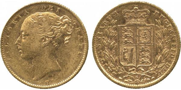 1 Sovereign United Kingdom of Great Britain and Ireland (1801-1922) Gold Victoria (1819 - 1901)