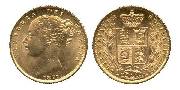 1 Sovereign United Kingdom of Great Britain and Ireland (1801-1922) Gold Victoria (1819 - 1901)