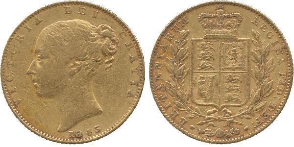 1 Sovereign United Kingdom of Great Britain and Ireland (1801-1922) Gold Victoria (1819 - 1901)