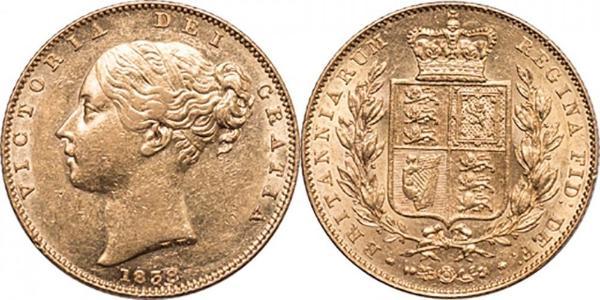 1 Sovereign United Kingdom of Great Britain and Ireland (1801-1922) Gold Victoria (1819 - 1901)