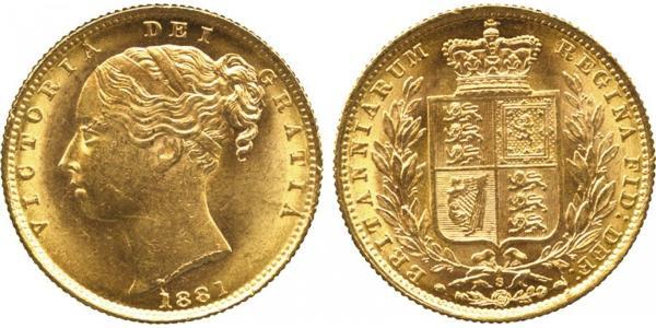 1 Sovereign United Kingdom of Great Britain and Ireland (1801-1922) Gold Victoria (1819 - 1901)