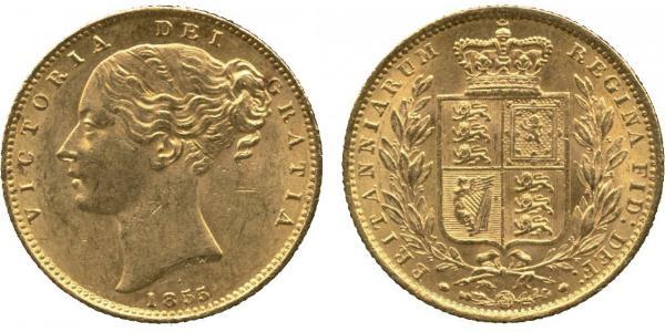 1 Sovereign United Kingdom of Great Britain and Ireland (1801-1922) Gold Victoria (1819 - 1901)