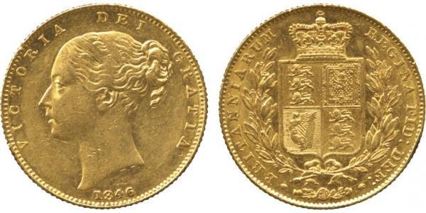 1 Sovereign United Kingdom of Great Britain and Ireland (1801-1922) Gold Victoria (1819 - 1901)