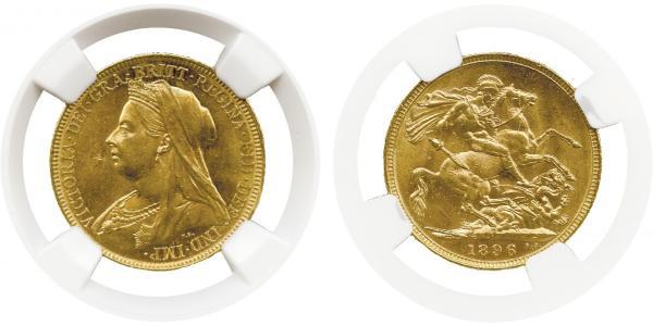1 Sovereign United Kingdom of Great Britain and Ireland (1801-1922) Gold Victoria (1819 - 1901)