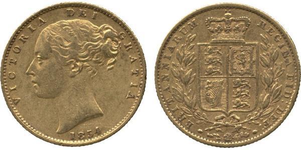 1 Sovereign United Kingdom of Great Britain and Ireland (1801-1922) Gold Victoria (1819 - 1901)