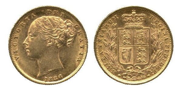 1 Sovereign United Kingdom of Great Britain and Ireland (1801-1922) Gold Victoria (1819 - 1901)