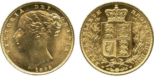 1 Sovereign United Kingdom of Great Britain and Ireland (1801-1922) Gold Victoria (1819 - 1901)