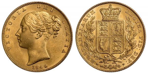 1 Sovereign United Kingdom of Great Britain and Ireland (1801-1922) Gold Victoria (1819 - 1901)