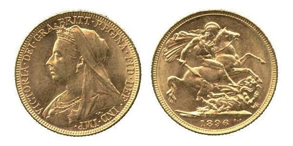 1 Sovereign United Kingdom of Great Britain and Ireland (1801-1922) Gold Victoria (1819 - 1901)