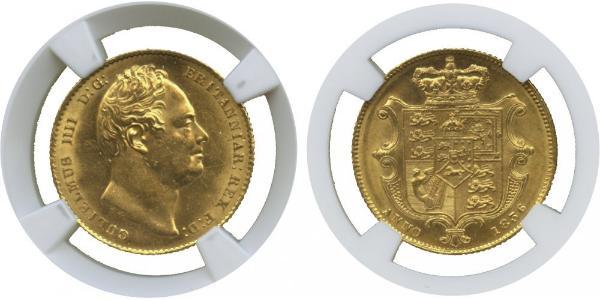 1 Sovereign United Kingdom of Great Britain and Ireland (1801-1922) Gold William IV (1765-1837)